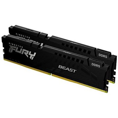 Kingston Fury Beast 64GB DDR5 SDRAM Memory Kit KF552C40BBK264