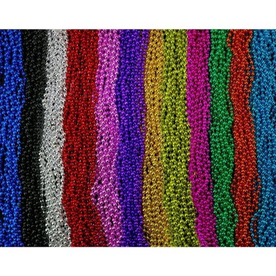 12 pack of 33 St. Patricks Day Shamrock bead Necklaces, Mardi