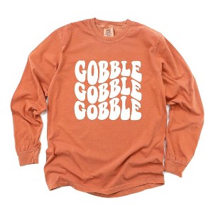 Simply Sage Market Women's Gobble Wavy Long Sleeve Garment Dyed Tee - 1 of 4