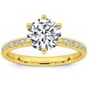 Pompeii3 1.58Ct Diamond Engagement Ring 14k Gold Lab Created - 4 of 4