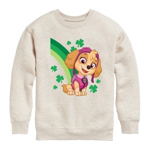 Boys' - Nickelodeon - Paw Patrol Graphic Long Sleeve Fleece Sweatshirt - 1 of 4