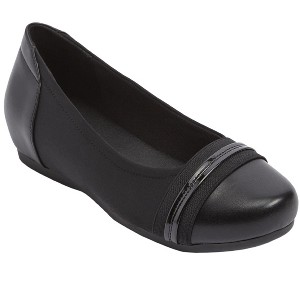 Avenue Women's Wide Width The Marlie Slip On Ballet Flat - 1 of 4