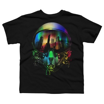 Boy's Design By Humans The Pilot By clingcling T-Shirt