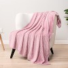 PAVILIA Soft Waffle Blanket Throw for Sofa Bed, Lightweight Plush Warm Blanket for Couch - 3 of 4