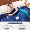 Inhand Heated Weighted Blanket - 13 lbs (50” x 60”) Large, Cozy and Soft Flannel, Fast Heat Throw Blanket with Auto Shut-Off Timer - 3 of 4