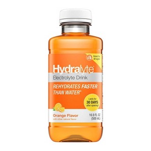 Hydralyte Oral Electrolyte Solution Orange Flavor, 16.9 Oz - 1 of 4