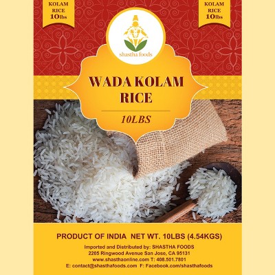 Shastha Wada Kolam Rice 20lbs