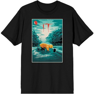 Georgie Denbrough Pennywise IT Short Sleeve Men's T-Shirt - 1 of 1