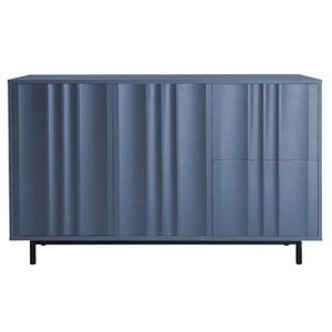 Bella Depot 47.2''W Wave Pattern Storage Cabinet - 1 of 4