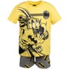 DC Comics Justice League Batman T-Shirt and French Terry Shorts Outfit Set Toddler to Big Kid - 3 of 4
