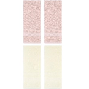 REGALWOVEN 100% Cotton Solid Soft Absorbent Bathroom Decorative Hand Towel 13" x 29" - 1 of 4