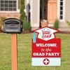 Big Dot of Happiness Nurse Graduation - Party Decorations - Medical Nursing Graduation Party Welcome Yard Sign - 2 of 4