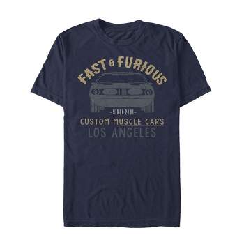 Men's Fast & Furious Custom Muscle Car T-Shirt