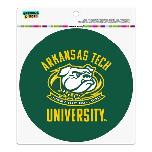 Arkansas Tech University Wonder Boys Automotive Car Refrigerator Locker Vinyl Circle Magnet - 1 of 4