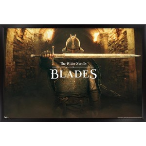 Trends International The Elder Scrolls: Blades - Key Art Framed Wall Poster Prints - 1 of 4