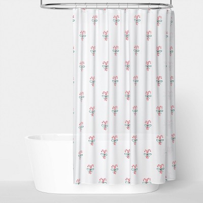 72"x72" Candy Cane Christmas Shower Curtain - Wondershop™