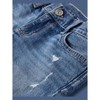 The Children's Place Girls Ripped Roll Cuff Straight Jeans - 3 of 4