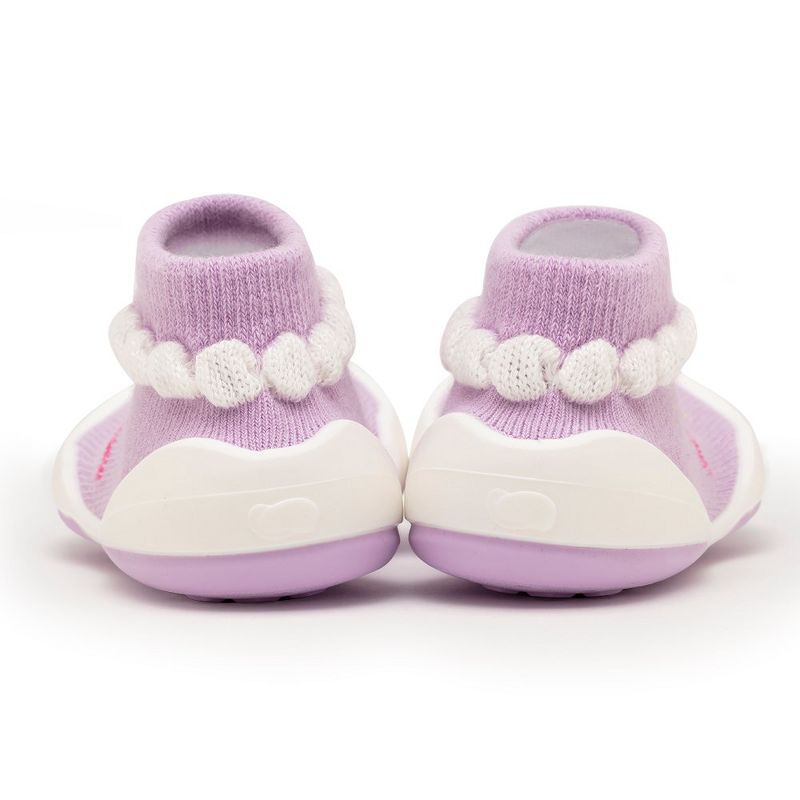 Komuello Baby Girl First Walk Sock Shoes Mermaid, 5 of 11