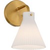 Possini Euro Design Possini Euro Cielo 9" High Warm Brass Wall Sconce Set of 2 - 4 of 4
