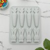 Unique Bargains Candy Moulds 8-Cavity Carrot Bunny Candy Mould Hand Wash 6.22"x5.12"x0.67" 1 Pc - 2 of 4