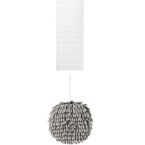 REGALWOVEN Absorbent Quick Drying Solid Decorative Hand Towels for Bathroom 14" x 30"/6" x 6" 2 Pcs - 1 of 4