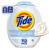 Tide Pods HE Compatible Laundry Detergent Pacs - Free & Gentle - 2 of 4