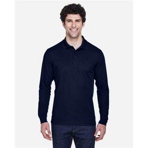 EG PRO Men's Polo Shirts Long Sleeve Pique Performance Golf Shirt Casual - 1 of 4