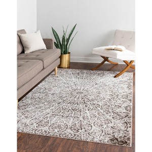 Unique Loom Sofia Grace Geometric Indoor Woven Area Rug - 1 of 4