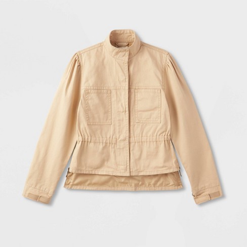 Tan anorak 2025 jacket women's