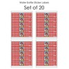 Big Dot of Happiness Farm Animals - Barnyard Baby Shower or Birthday Party Water Bottle Sticker Labels - Set of 20 - 3 of 4
