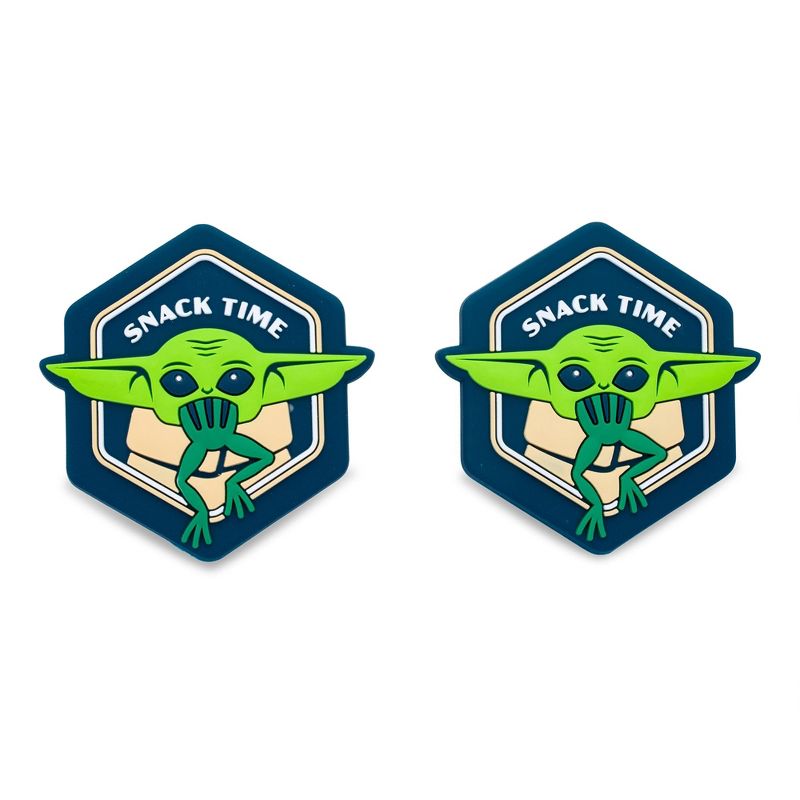 ICUP, Inc. Star Wars: The Mandalorian Grogu "Snack Time" Magnetic Chip Clips | Set of 2, 1 of 9