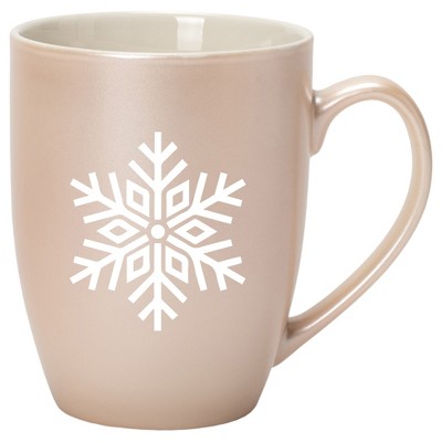 Elanze Designs N/A Precious Pearl 10 ounce New Bone China Coffee Cup Mug