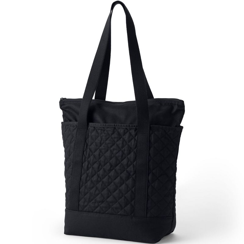 Lands' End Medium Classic Quilted Tote Bag, 3 of 7
