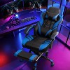 Costway Office Computer Desk Chair Gaming Chair Adjustable Swivel w/Footrest - 2 of 4