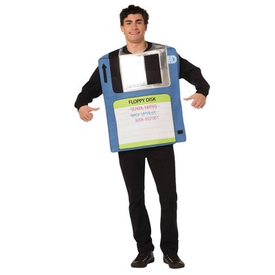 Imposta Costumes Adult Floppy Disk Costume Bodysuit One Size