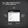 Avery FMCA Periodic Inspection Stickers, Waterproof, UV Resistant, Preprinted, Handwrite Only, 4" x 4", 20 Stickers - 2 of 4