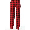 Just Love Women Buffalo Plaid Pajama Pants Sleepwear. (red Black