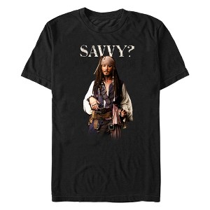 Men's Pirates of the Caribbean: Dead Man's Chest Savvy Captain T-Shirt - 1 of 4