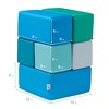 ECR4Kids SoftZone Toddler Foam Building Blocks, 7-Piece - 2 of 4