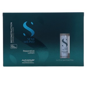 Alfaparf Milano Semi Di Lino Reconstruction Reparative Lotion 0.44 oz 6 Pack - 1 of 4