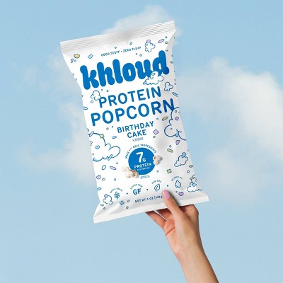 Khloud Birthday Cake Protein Popcorn - 5oz