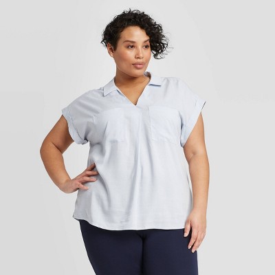 plus size womens short sleeve tops
