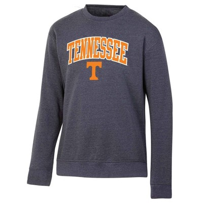 Ncaa Tennessee Volunteers Men's Heathered Crew Neck Fleece Sweatshirt ...