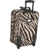 Rockland Fashion Softside Upright Luggage Set Telescoping Handles Peace 4-Piece (14/19/24/28) - 3 of 4