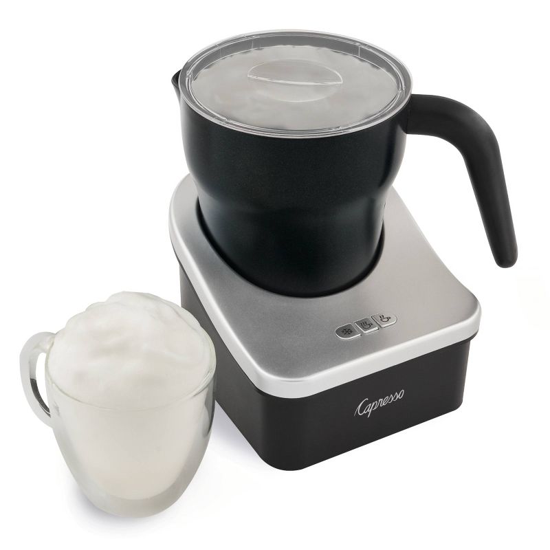 Capresso Automatic Milk Frother Froth PRO - Black/Silver 202.04, 5 of 10