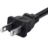 Monoprice 15ft 18AWG AC Power Cord Cable w/o Polarized, 10A (NEMA 1-15P to IEC-320-C7) - 4 of 4