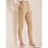 INSPIRE CHIC Women's High Waisted Pockets Business Work Office Casual Long Pants - 3 of 4