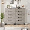 Garvee 5-Drawer Tall Dresser with Removable Legs, Wooden Vertical Storage Chest Organizer for Bedroom, Entryway, Living Room - 3 of 4