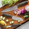 Rachael Ray 3pc Stainless Steel Chef Knife Set Gray : Target