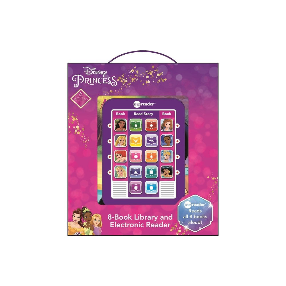 Disney Princess: Me Reader 8-Book Library and Electronic Reader Sound Book Set - by Pi Kids (Mixed Media Product)